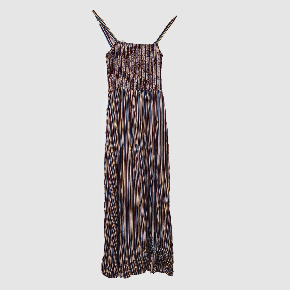 Band of Gypsies Side Slit Multicolor Maxi …